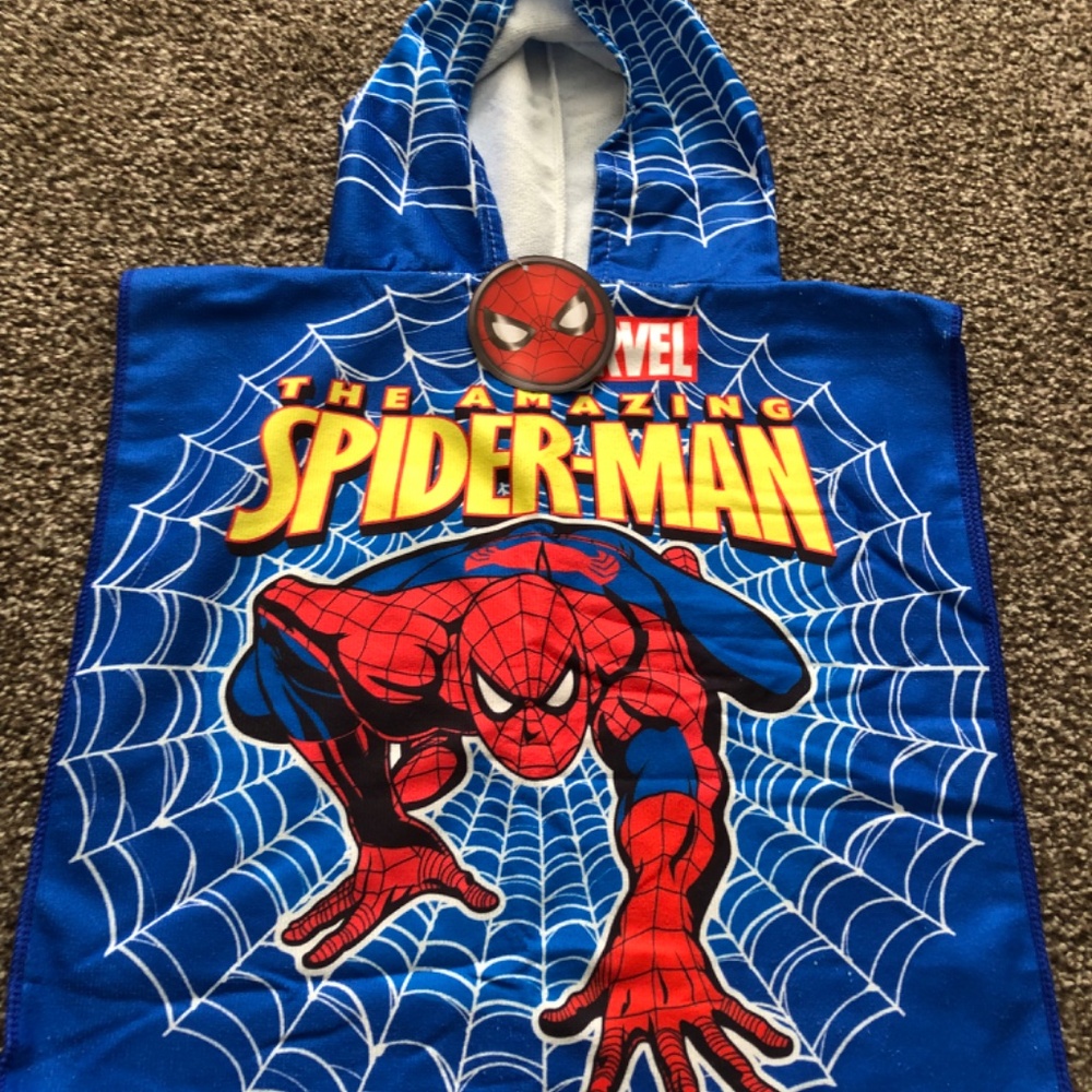Spiderman boy's bath towel, beach towel